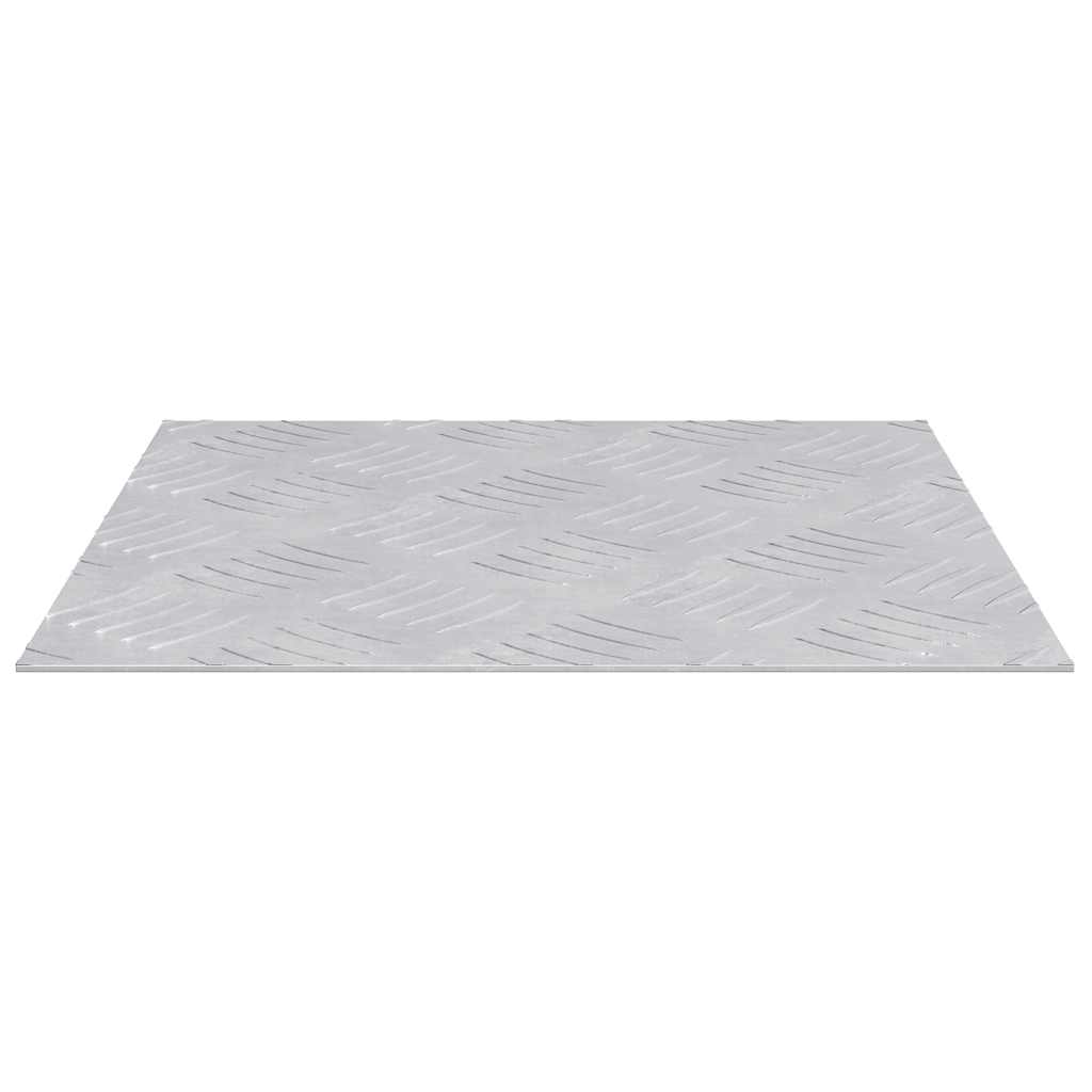 Trappe Tread 2 stk. 30 x 30 cm Sølv Aluminium Firkantet