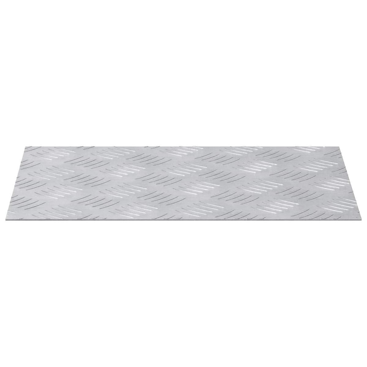 Trappe Tread 4 stk. 40 x 30 cm Sølv Aluminium Rektangulær
