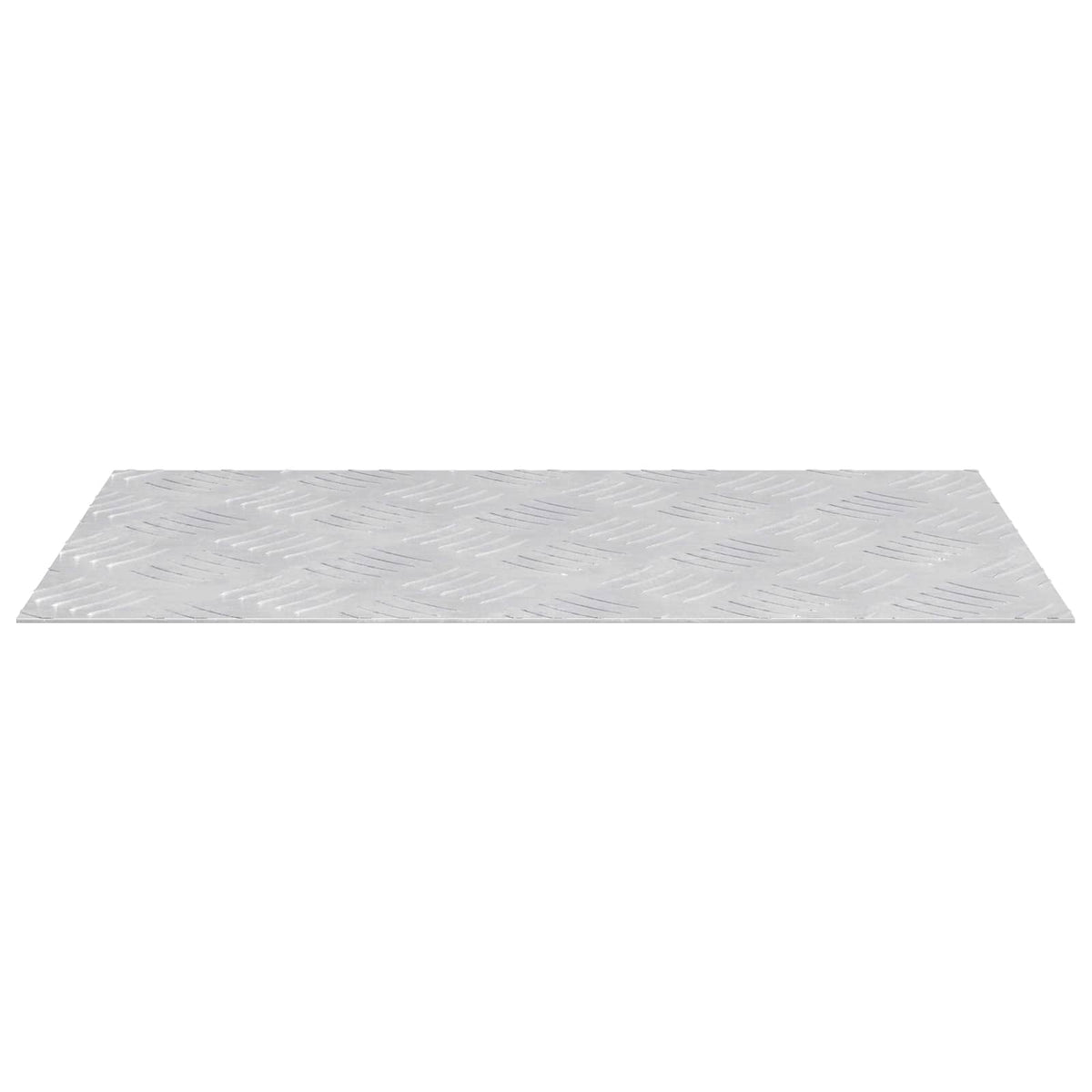 Trappe Tread 2 stk. 50 x 30 cm Sølv Aluminium Rektangulær
