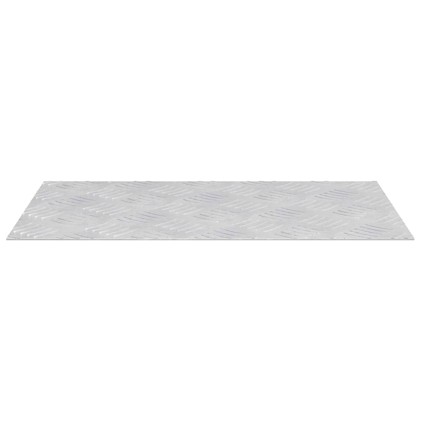 Trappe Tread 2 stk. 50 x 30 cm Sølv Aluminium Rektangulær