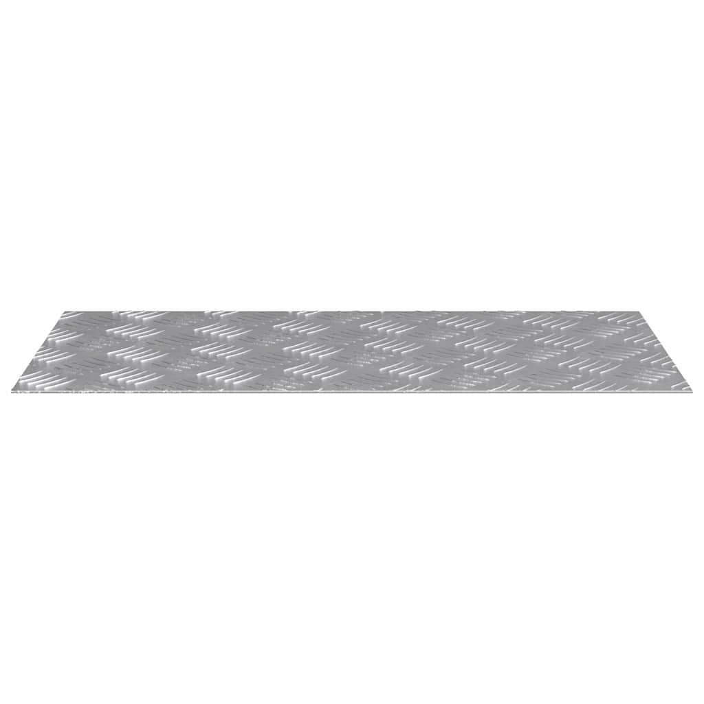 Trappe Tread 2 stk. 60 x 30 cm Sølv Aluminium Rektangulær