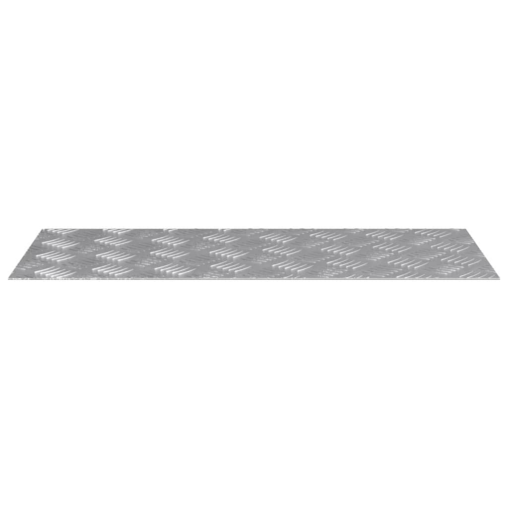 Trappe Tread 2 stk. 70 x 30 cm Sølv Aluminium Rektangulær