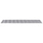 Trappe Tread 4 stk. 90 x 30 cm Sølv Aluminium Rektangulær