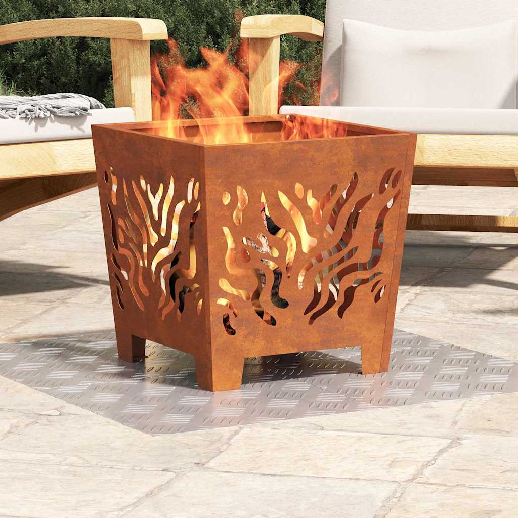 Trappe Tread 4 stk. 40 x 40 cm Sølv Aluminium Firkantet
