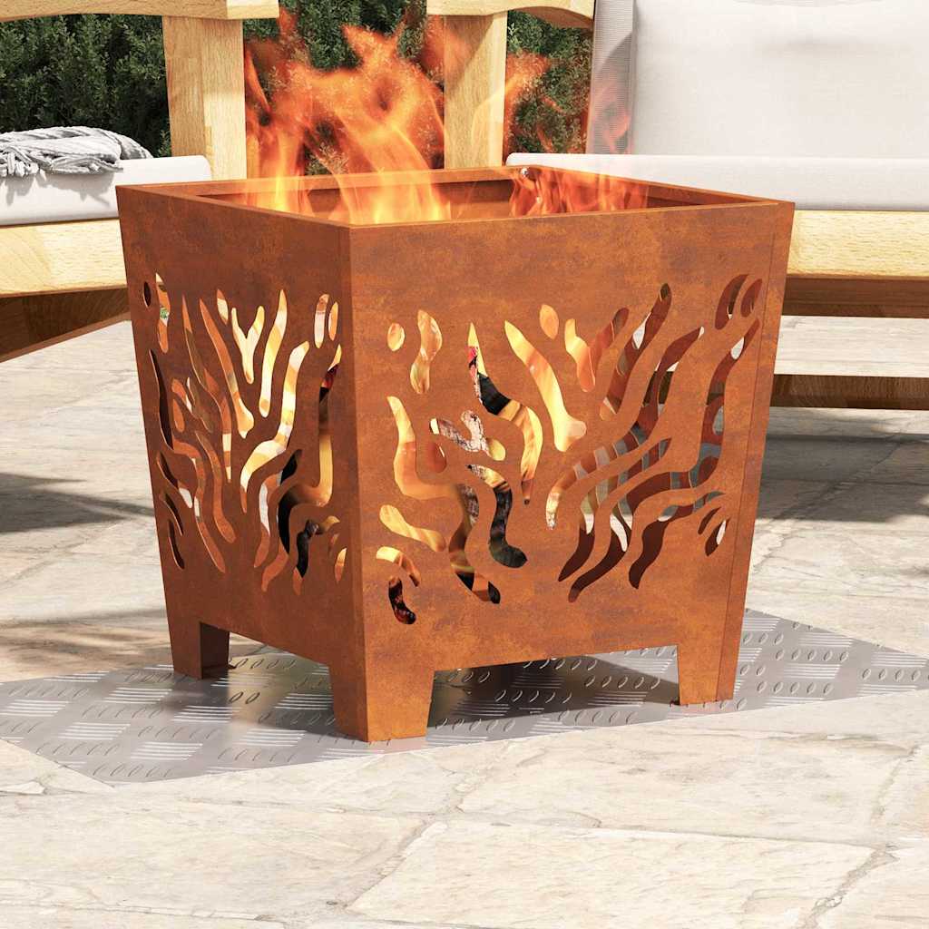 Trappe Tread 2 stk. 40 x 40 cm Sølv Aluminium Firkantet