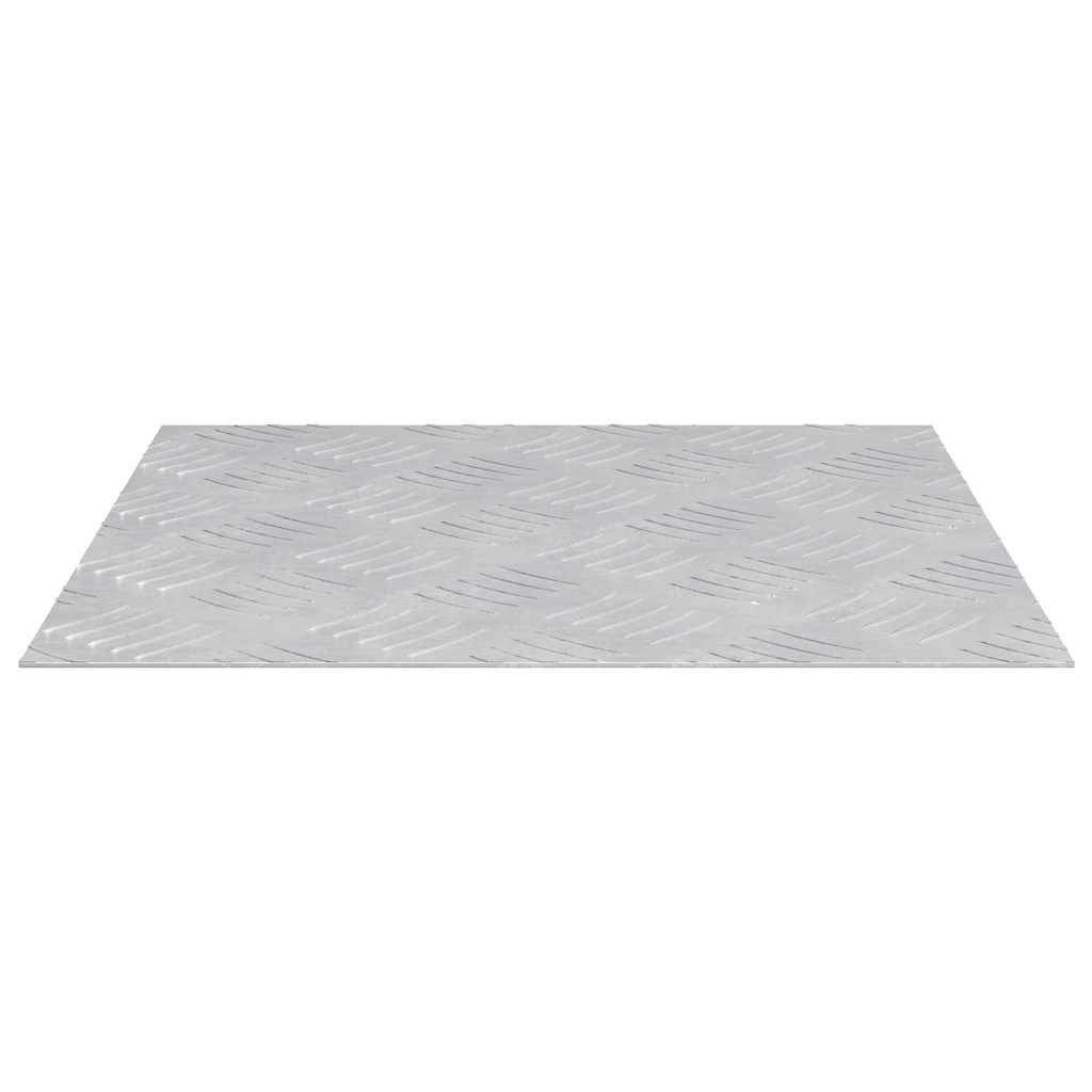 Trappe Tread 2 stk. 40 x 40 cm Sølv Aluminium Firkantet