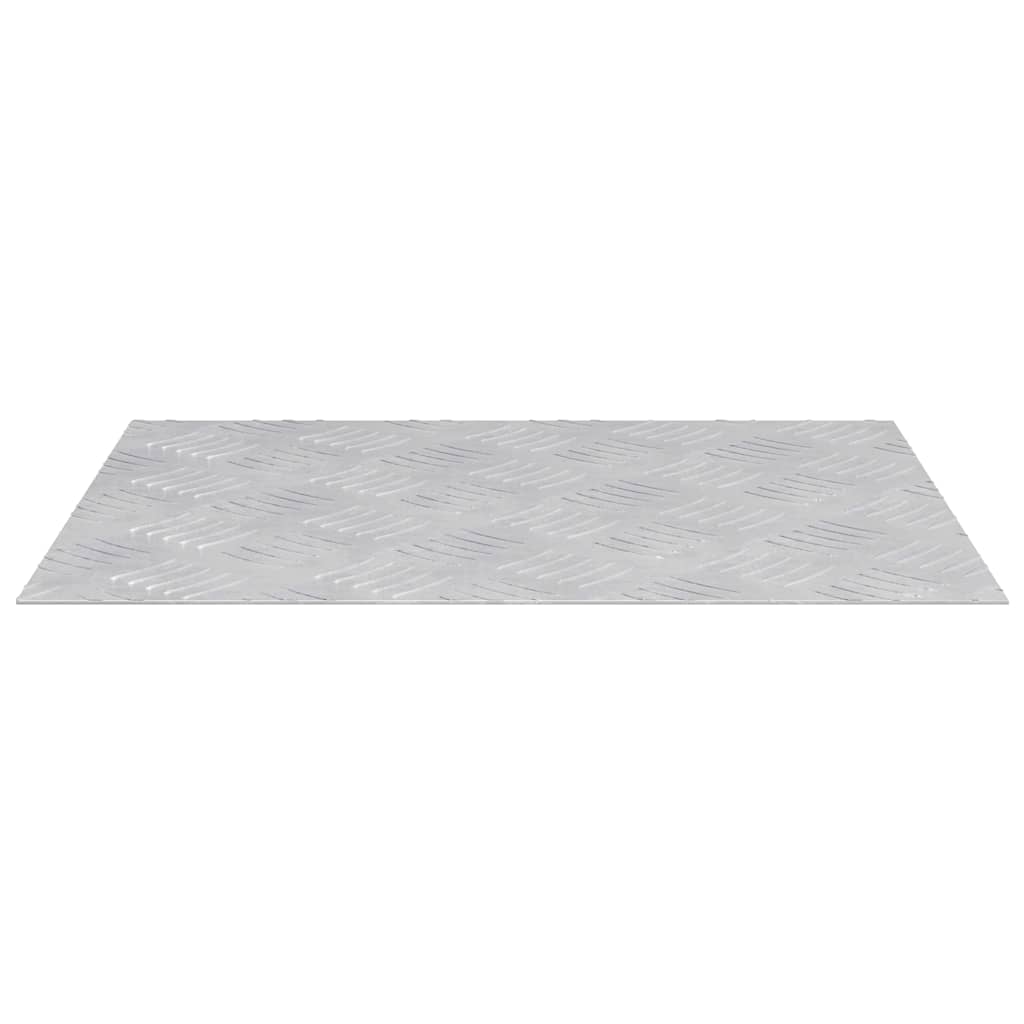 Trappe Tread 2 stk. 50 x 40 cm Sølv Aluminium Rektangulær