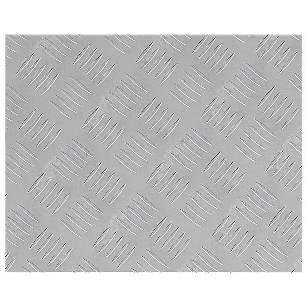 Trappe Tread 2 stk. 50 x 40 cm Sølv Aluminium Rektangulær
