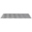 Trappe Tread 4 stk. 60 x 40 cm Sølv Aluminium Rektangulær
