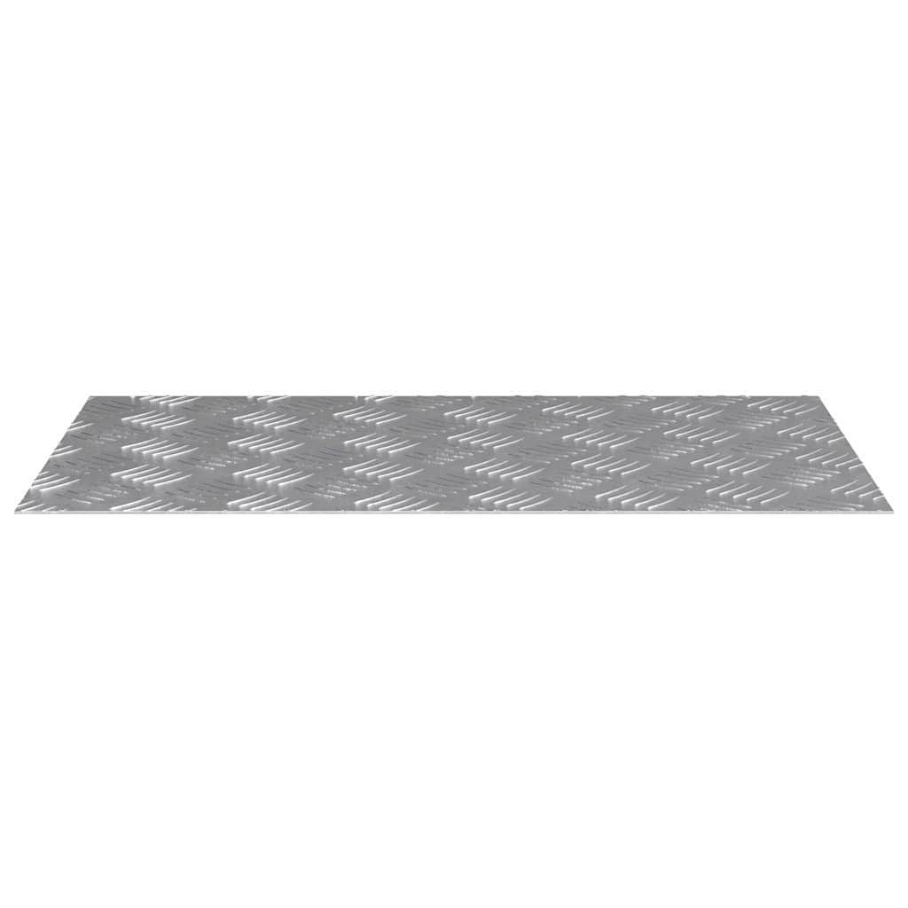 Trappe Tread 4 stk. 70 x 40 cm Sølv Aluminium Rektangulær