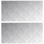 Trappe Tread 2 stk. 80 x 40 cm Sølv Aluminium Rektangulær