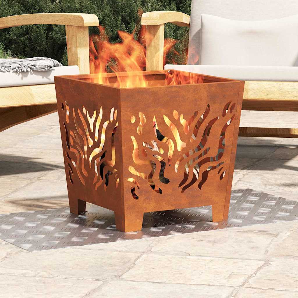 Trappe Tread 2 stk. 50 x 50 cm Sølv Aluminium Firkantet
