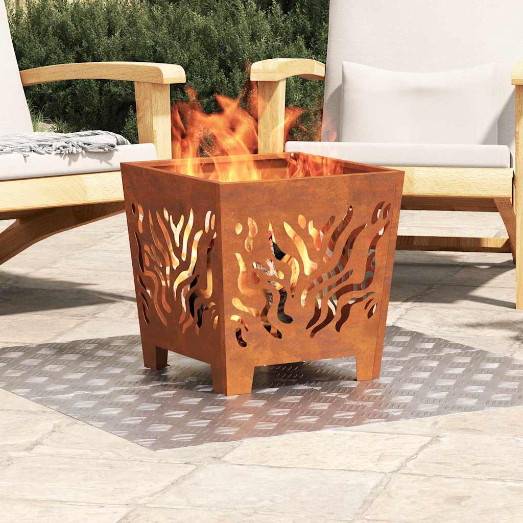 Trappe Tread 4 stk. 50 x 50 cm Sølv Aluminium Firkantet