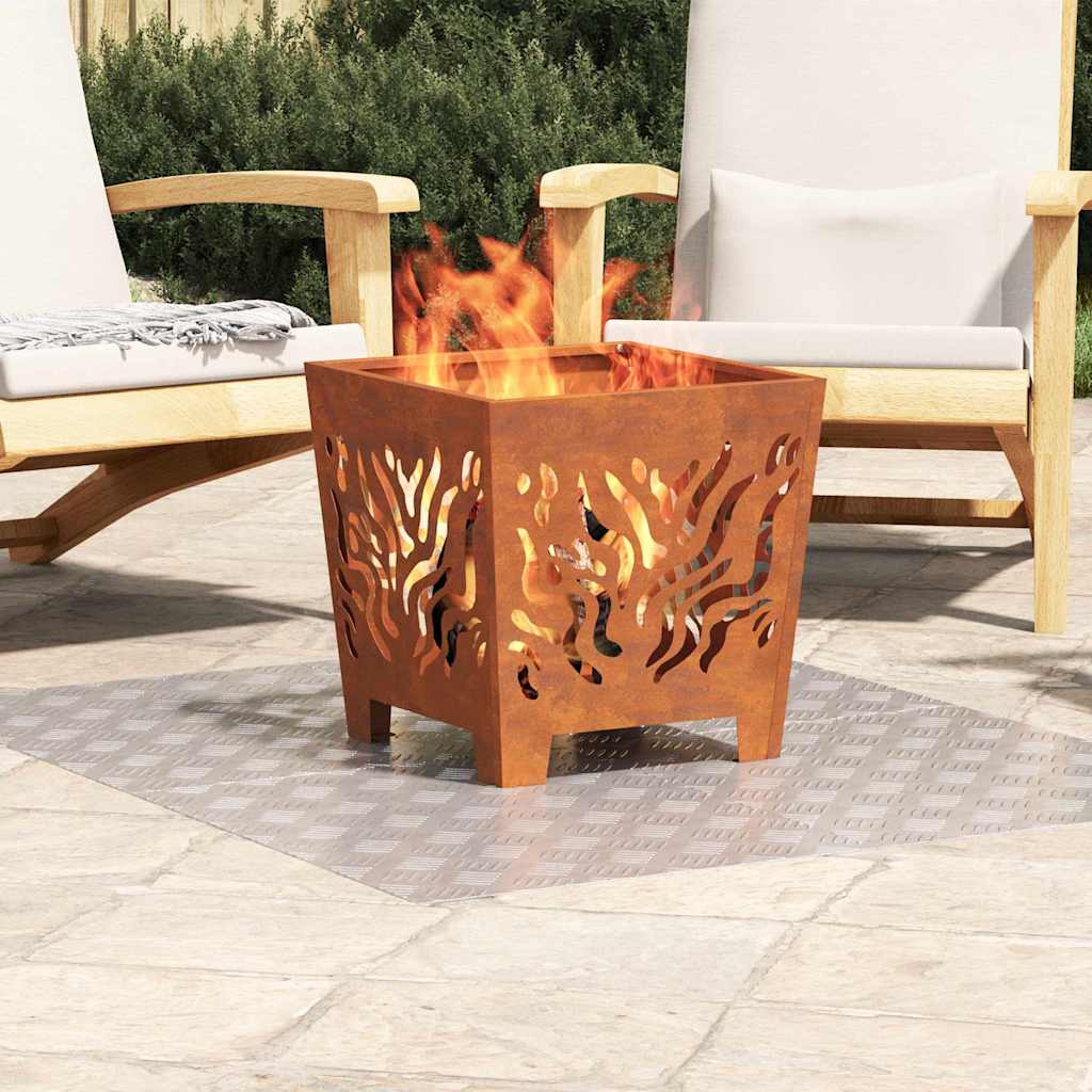 Trappe Tread 4 stk. 60 x 50 cm Sølv Aluminium Rektangulær