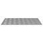Trappe Tread 2 stk. 70 x 50 cm Sølv Aluminium Rektangulær