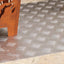 Trappe Tread 4 stk. 100 x 50 cm Sølv Aluminium Rektangulær