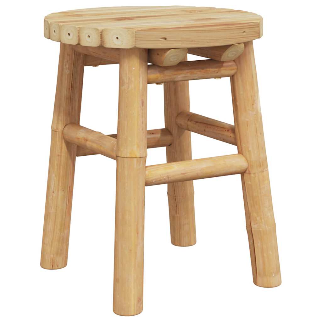 Taburet Naturlig bambus 30 x 30 x 36 cm Bambus