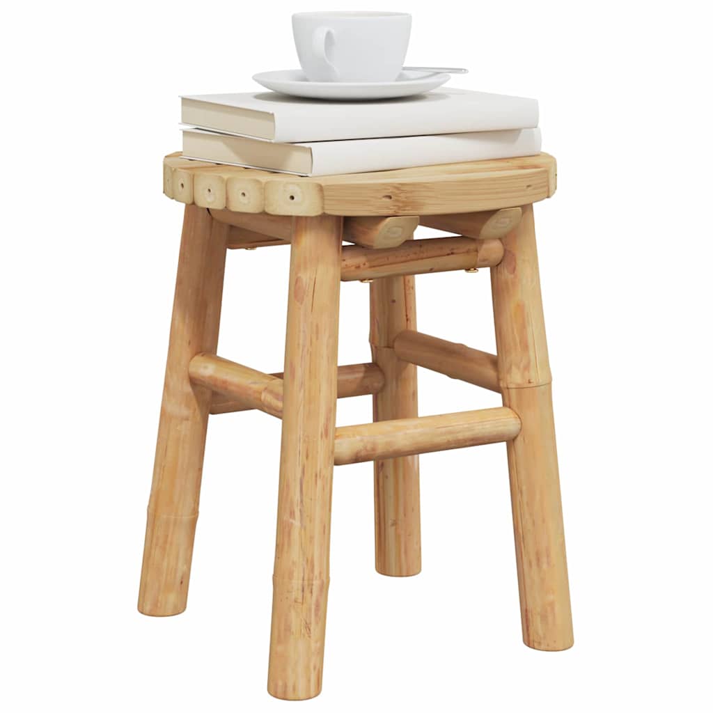 Taburet Naturlig bambus 30 x 30 x 36 cm Bambus