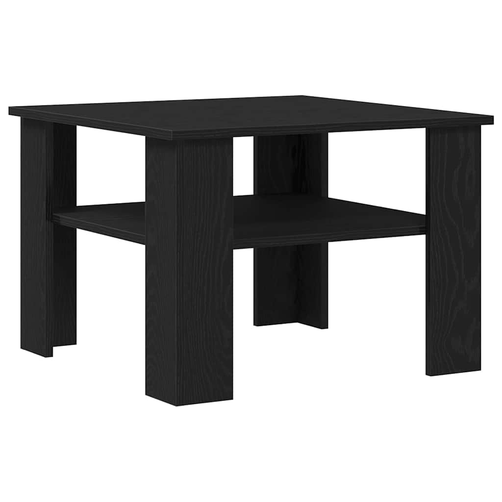 Sofabord Sort eg 60 x 60 x 42 cm Konstrueret træ