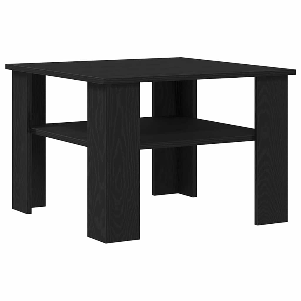 Sofabord Sort eg 60 x 60 x 42 cm Konstrueret træ