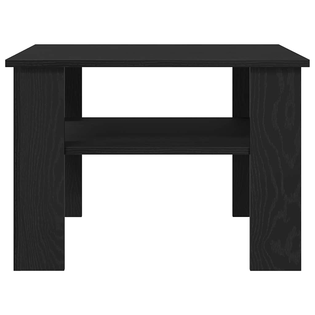 Sofabord Sort eg 60 x 60 x 42 cm Konstrueret træ