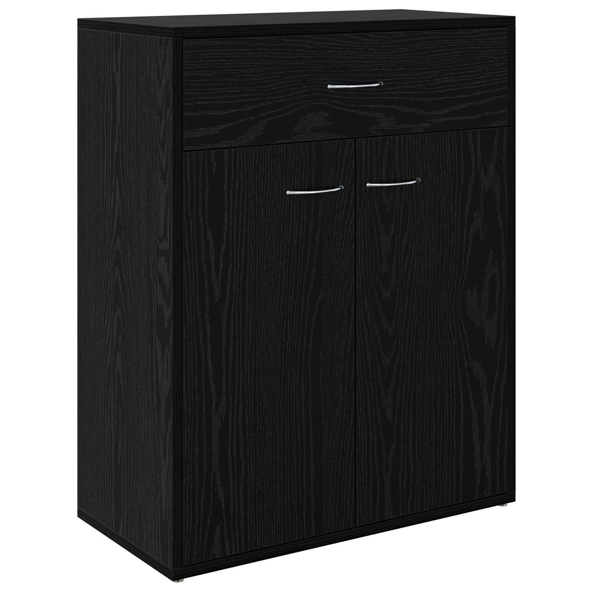 Sideboard Sort eg 60 x 30 x 75 cm Konstrueret træ
