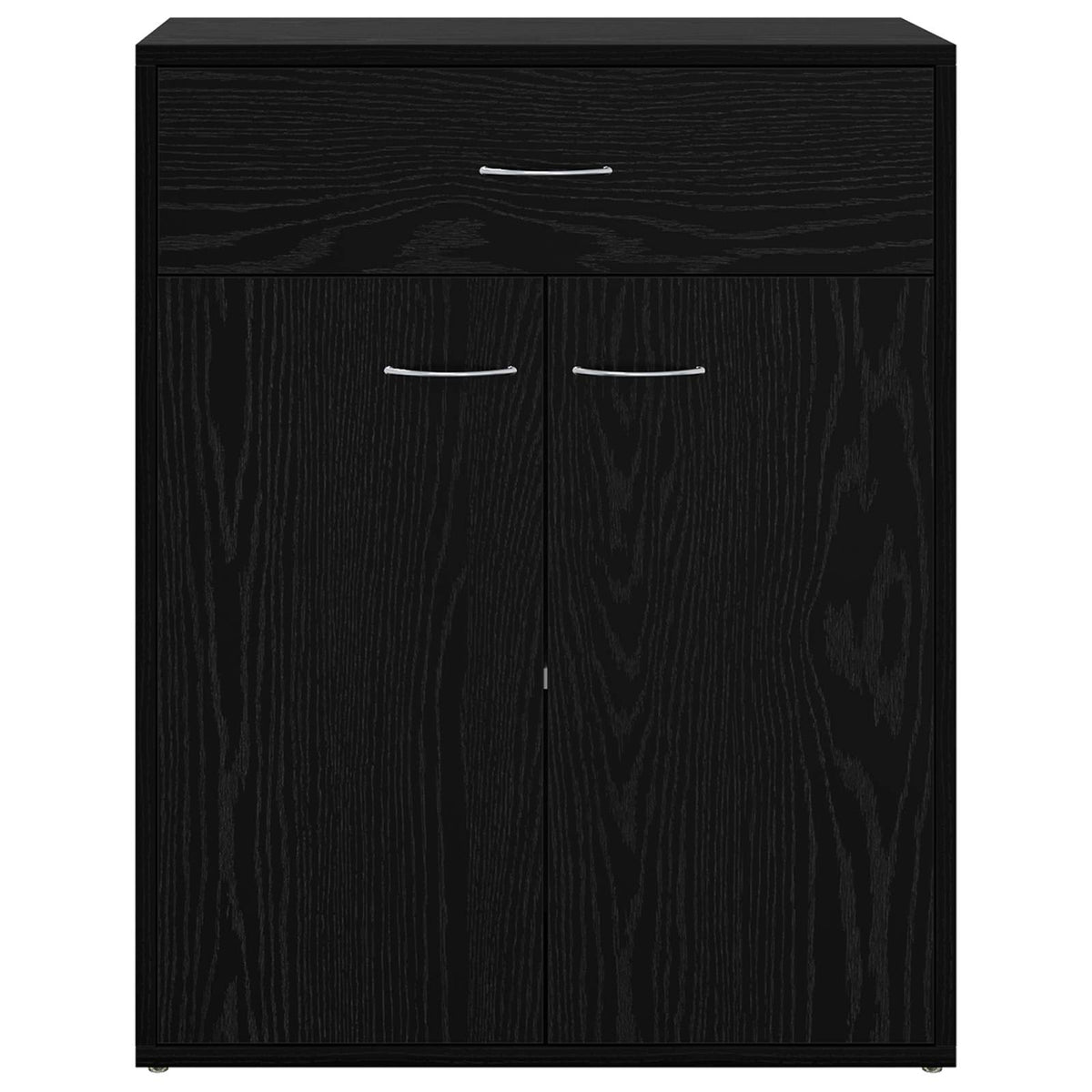 Sideboard Sort eg 60 x 30 x 75 cm Konstrueret træ