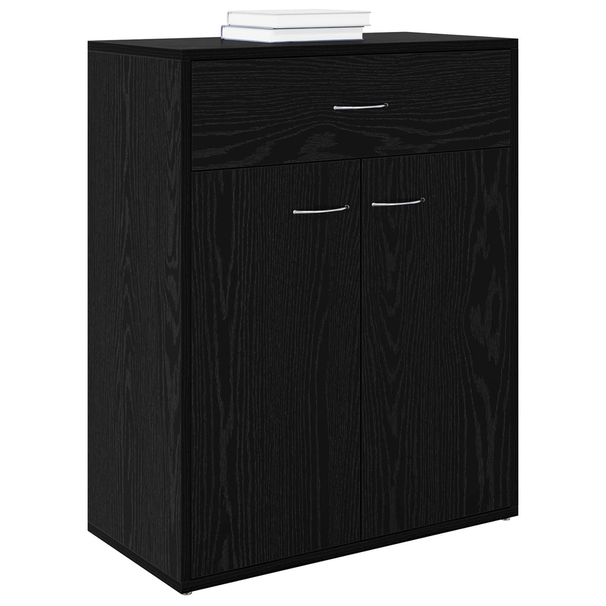 Sideboard Sort eg 60 x 30 x 75 cm Konstrueret træ