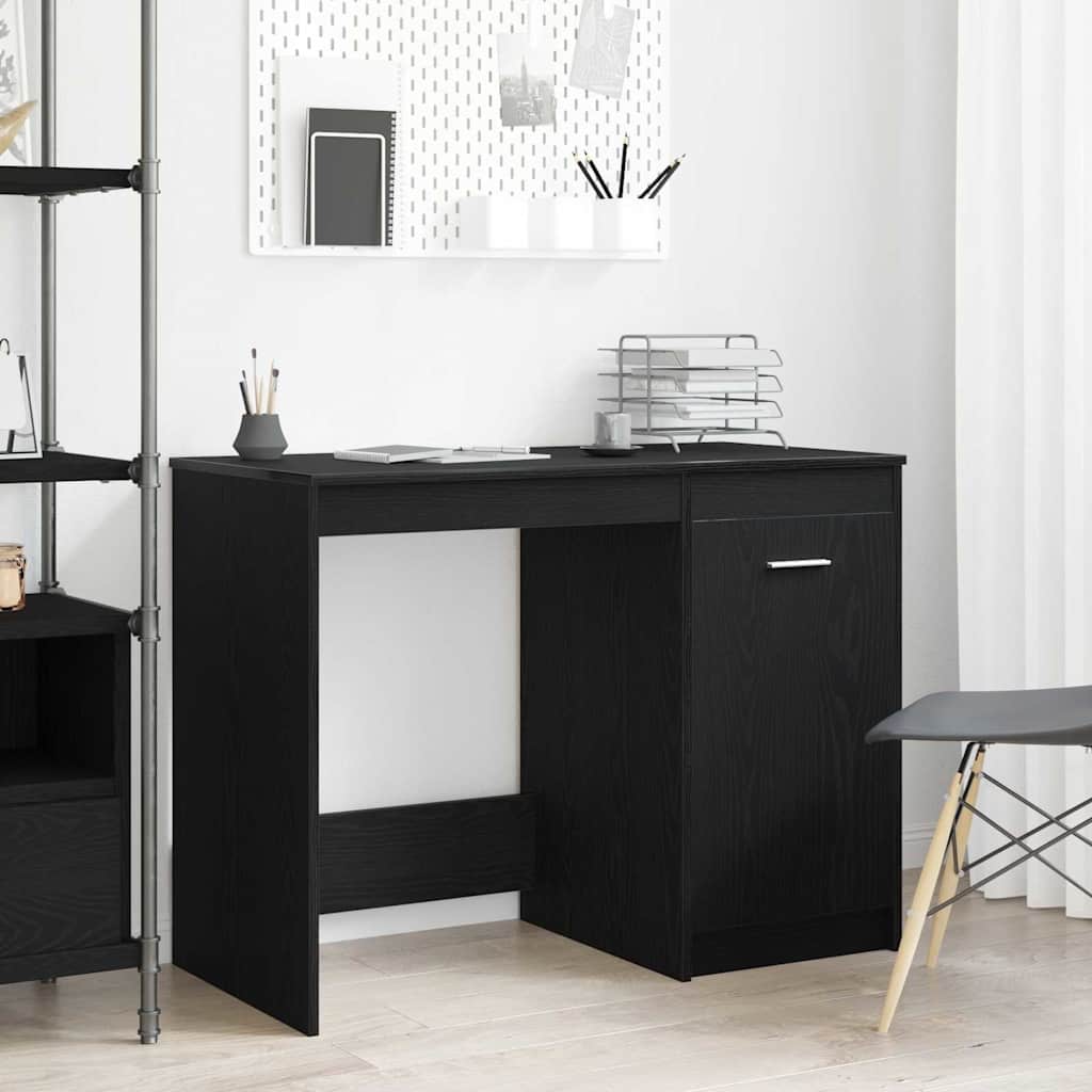Bord Sort eg 100 x 50 x 76 cm Konstrueret træ