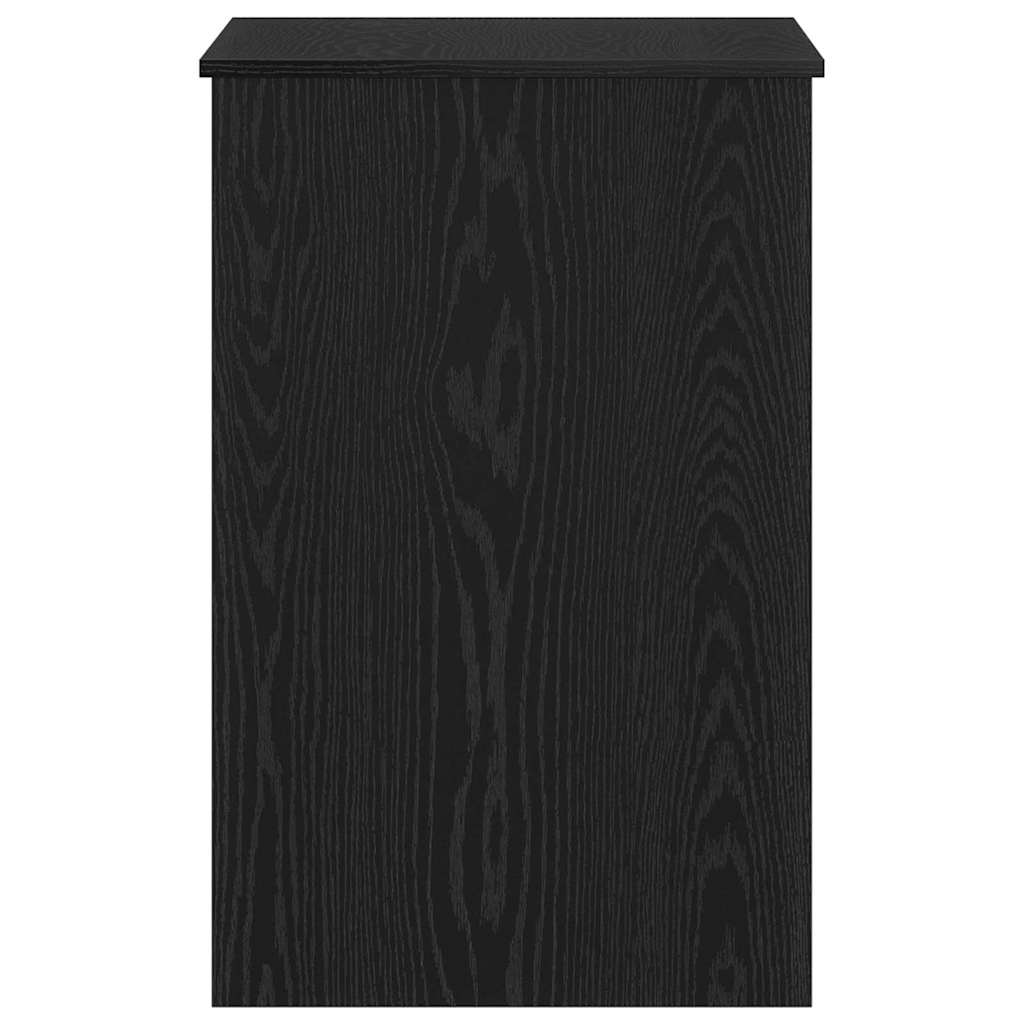 Bord Sort eg 100 x 50 x 76 cm Konstrueret træ