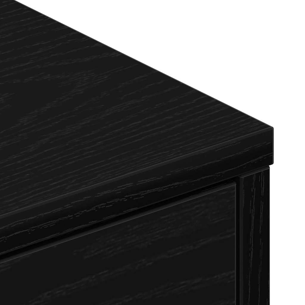 TV-skab 80 x 34 x 36 cm Sort eg Konstrueret træ