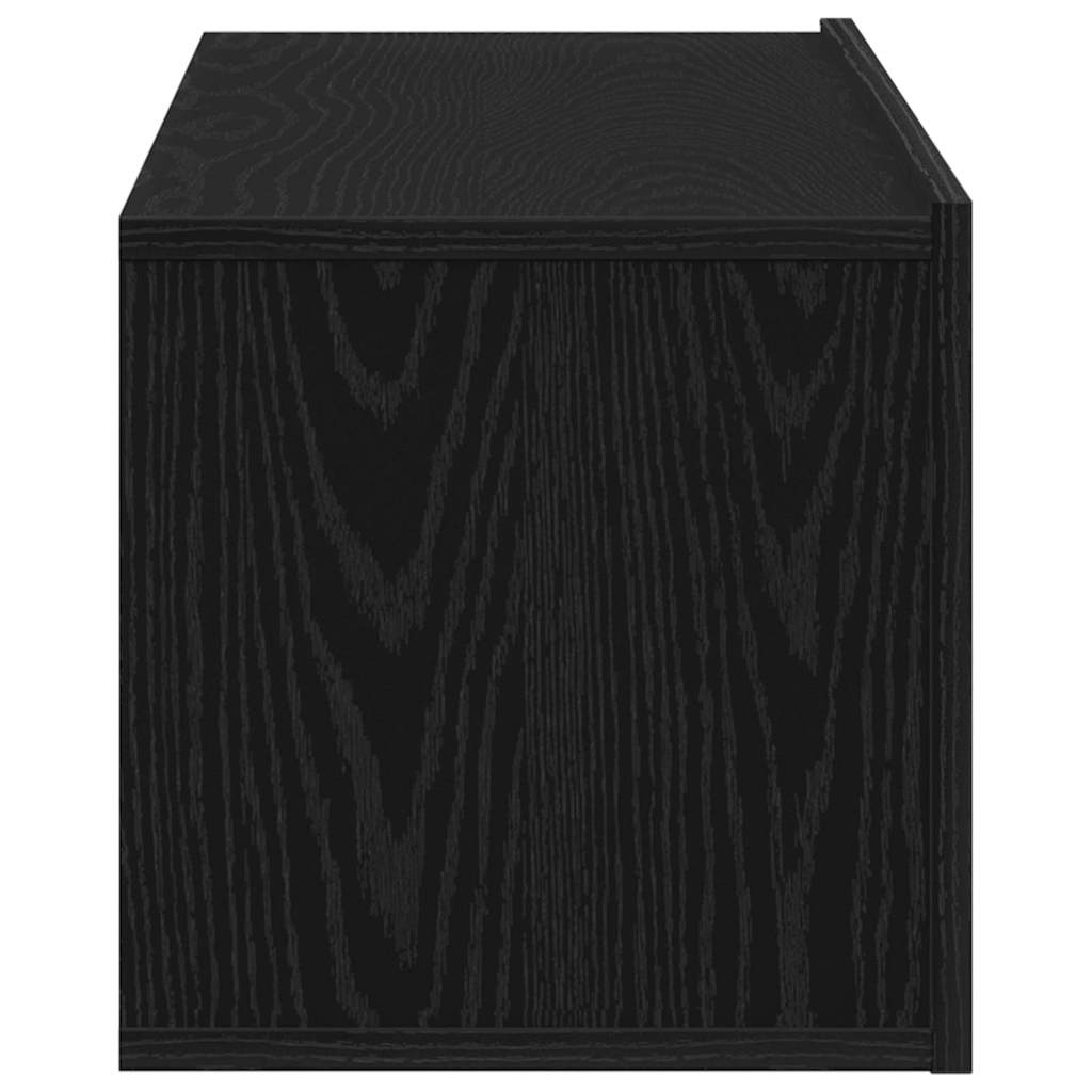 TV-skab 100 x 30 x 30 cm Sort eg Konstrueret træ