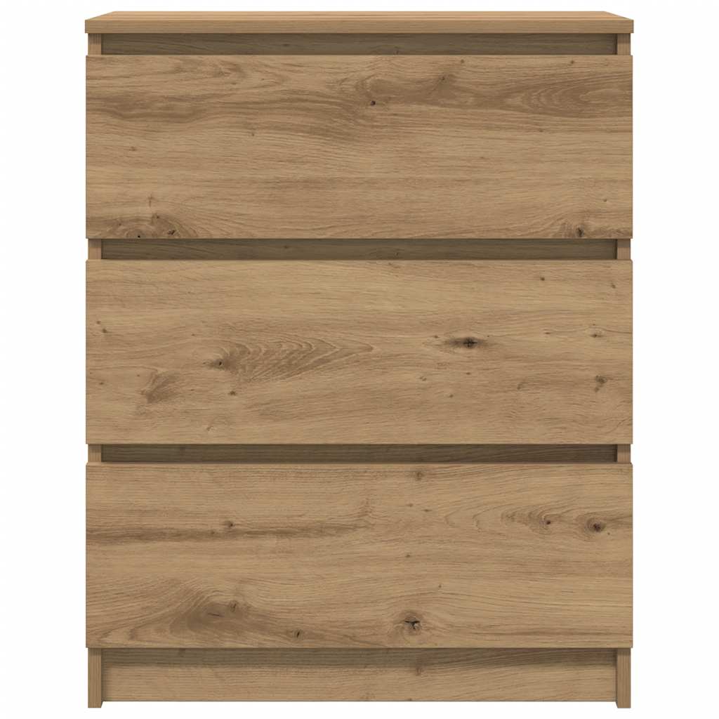 skænk 60x35x76 cm konstrueret træ kunsteg
