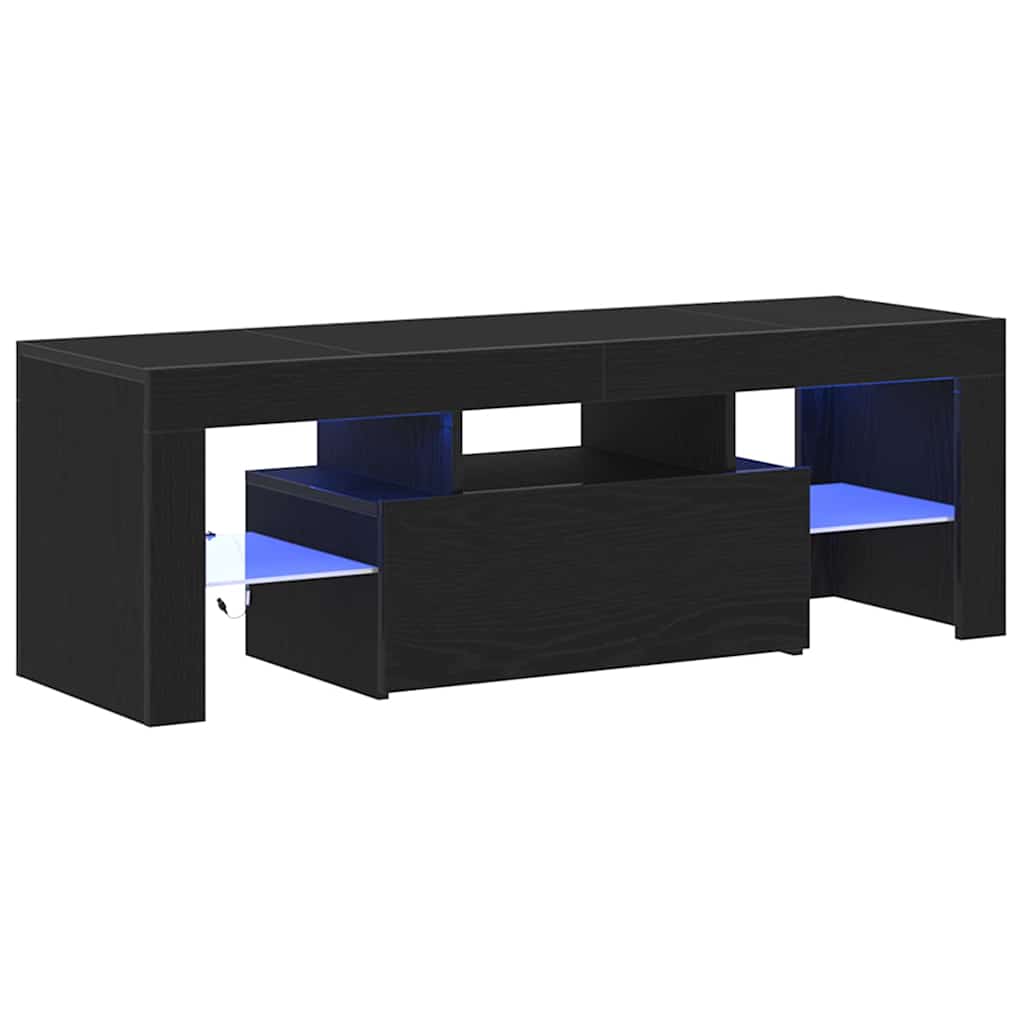 TV-skab 120 x 35 x 40 cm Sort eg Konstrueret træ