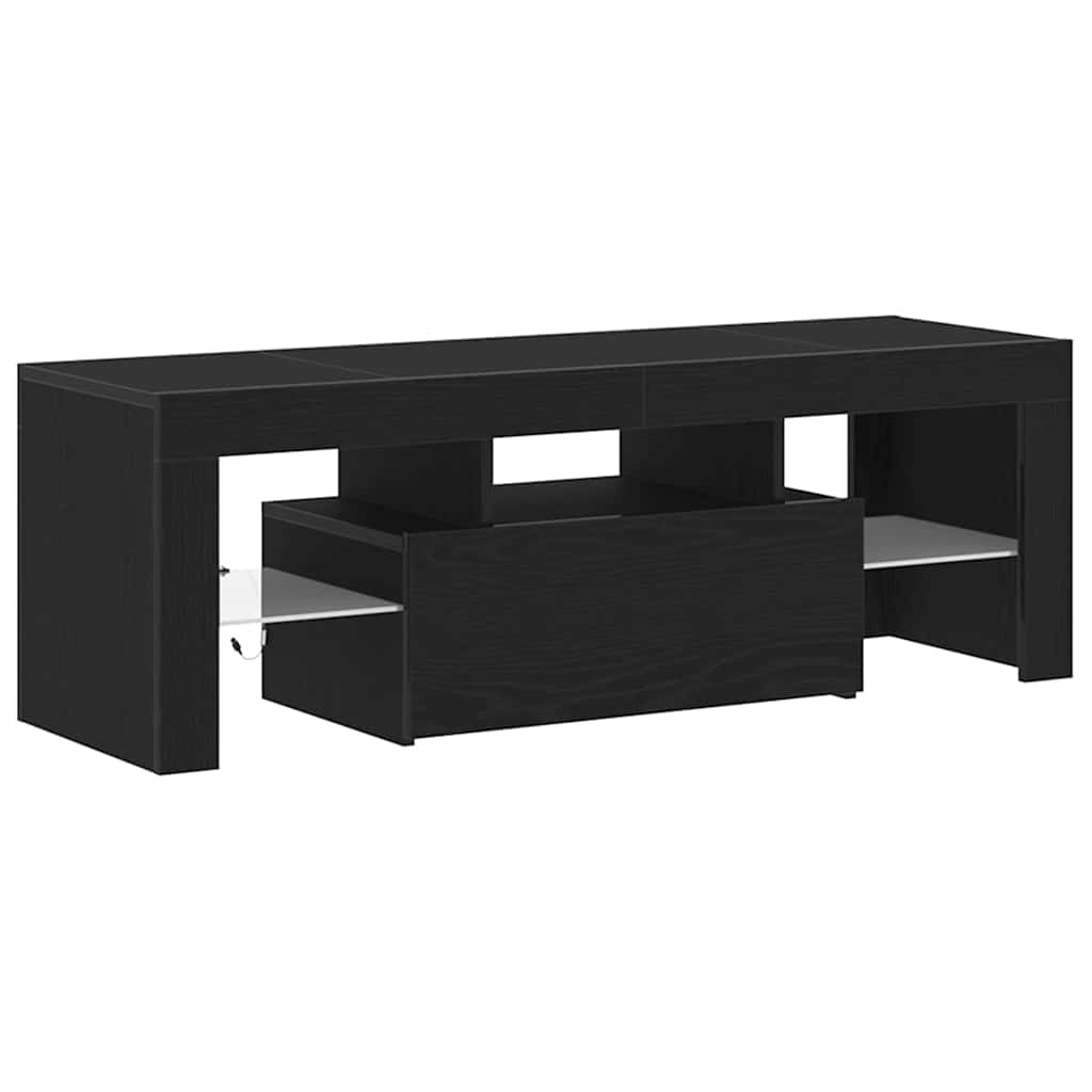 TV-skab 120 x 35 x 40 cm Sort eg Konstrueret træ