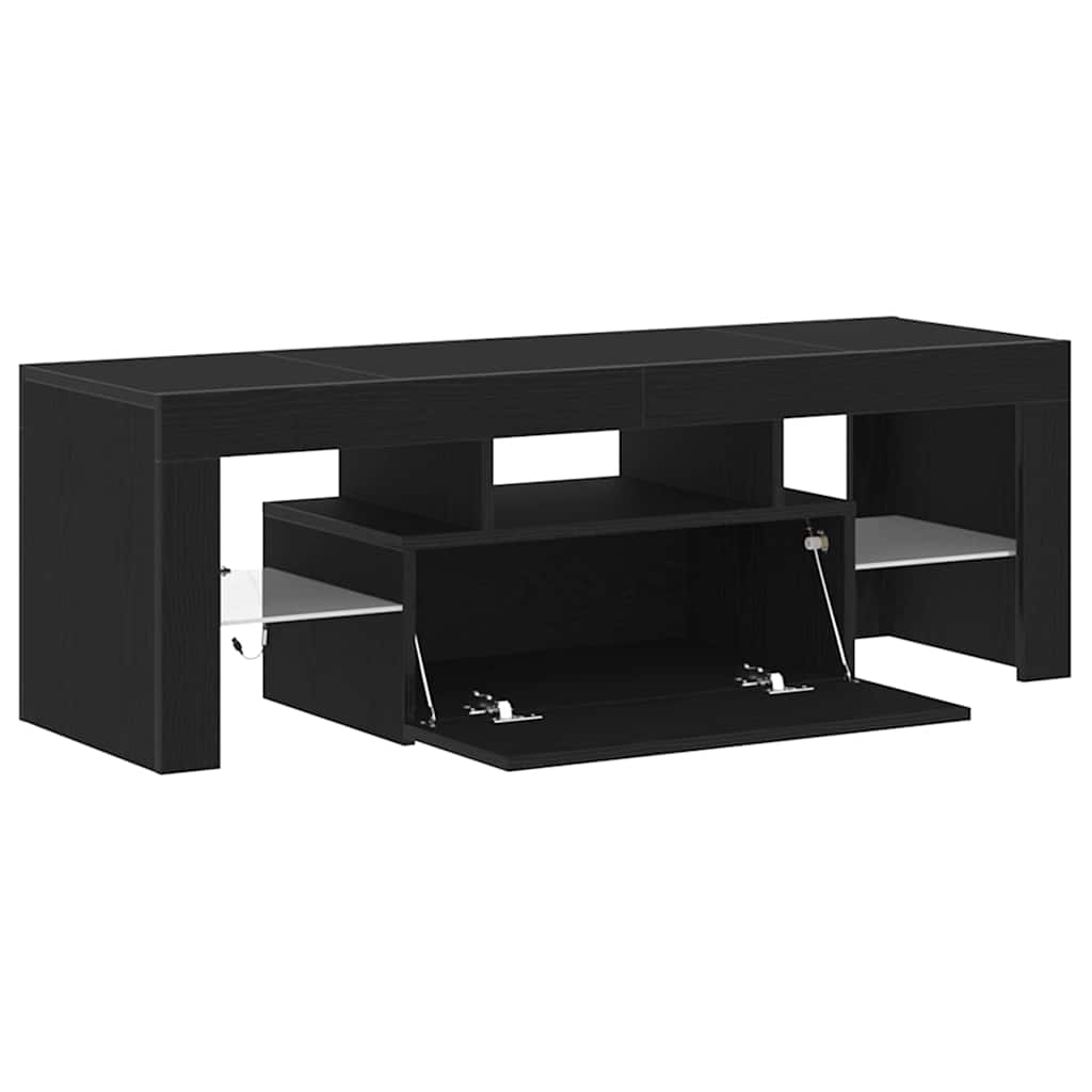 TV-skab 120 x 35 x 40 cm Sort eg Konstrueret træ