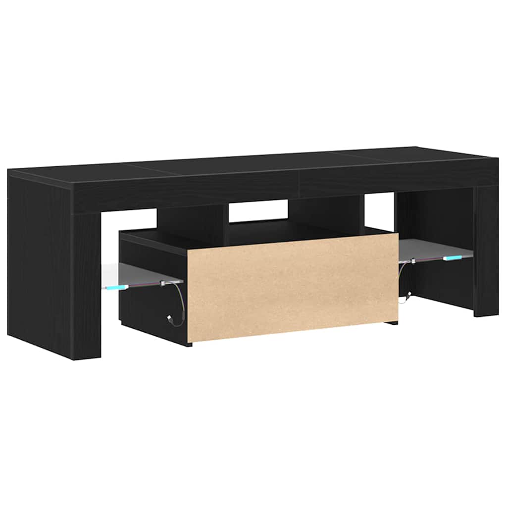 TV-skab 120 x 35 x 40 cm Sort eg Konstrueret træ