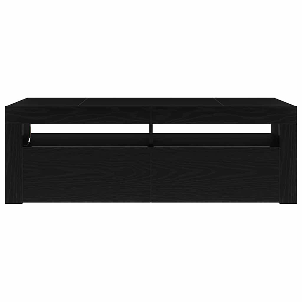 TV-skab 120 x 35 x 40 cm Sort eg Konstrueret træ