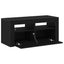 TV-skab 90 x 35 x 40 cm Sort eg Konstrueret træ