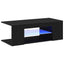 TV-skab 90 x 39 x 30 cm Sort eg Konstrueret træ