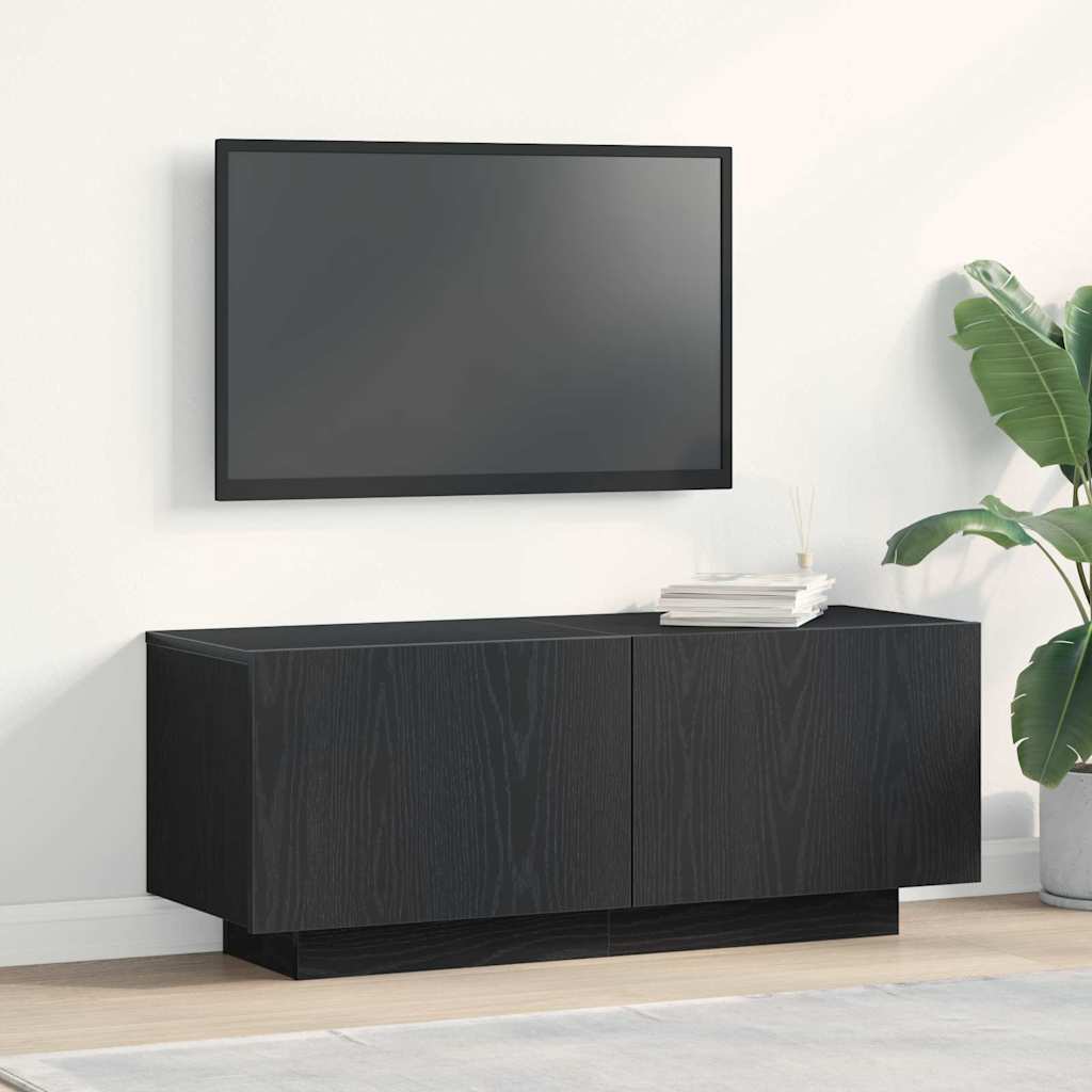 TV-skab 100 x 35 x 40 cm Sort eg Konstrueret træ