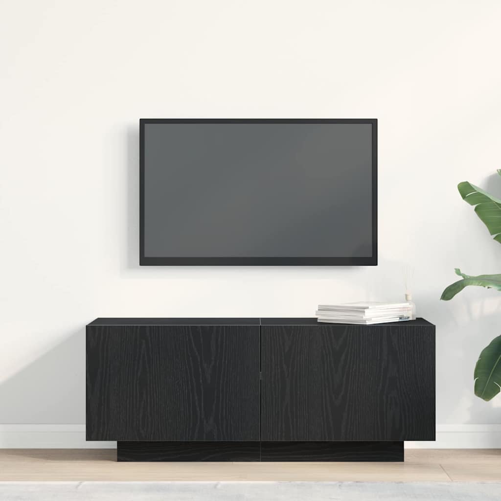 TV-skab 100 x 35 x 40 cm Sort eg Konstrueret træ