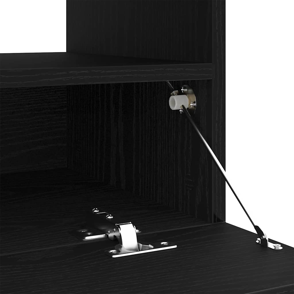 TV-skab 100 x 35 x 40 cm Sort eg Konstrueret træ