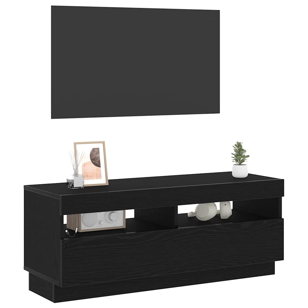 TV-skab 100 x 35 x 40 cm Sort eg Konstrueret træ
