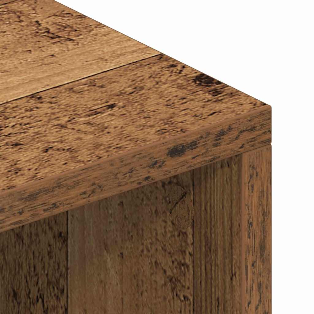 TV-skab 69,5 x 30 x 50 cm Gammelt træ Konstrueret træ