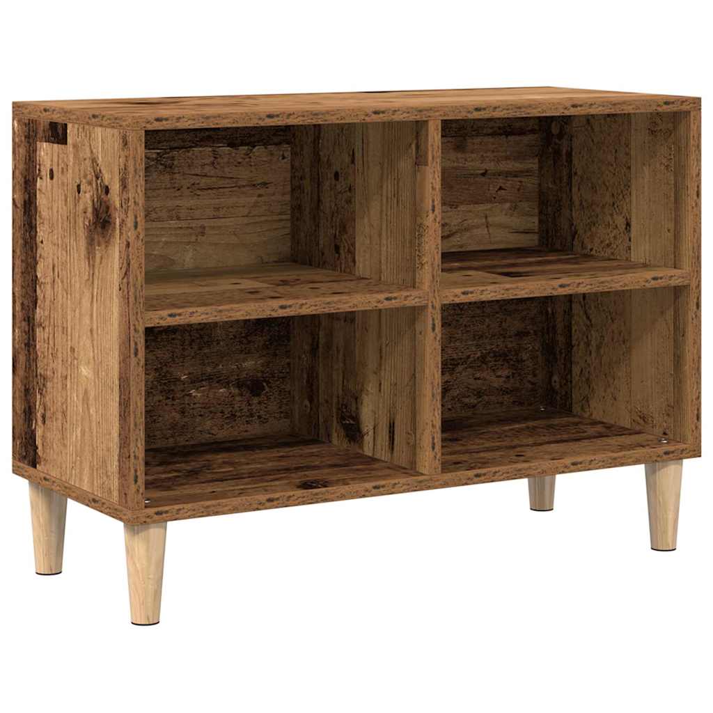 TV-skab 69,5 x 30 x 50 cm Gammelt træ Konstrueret træ