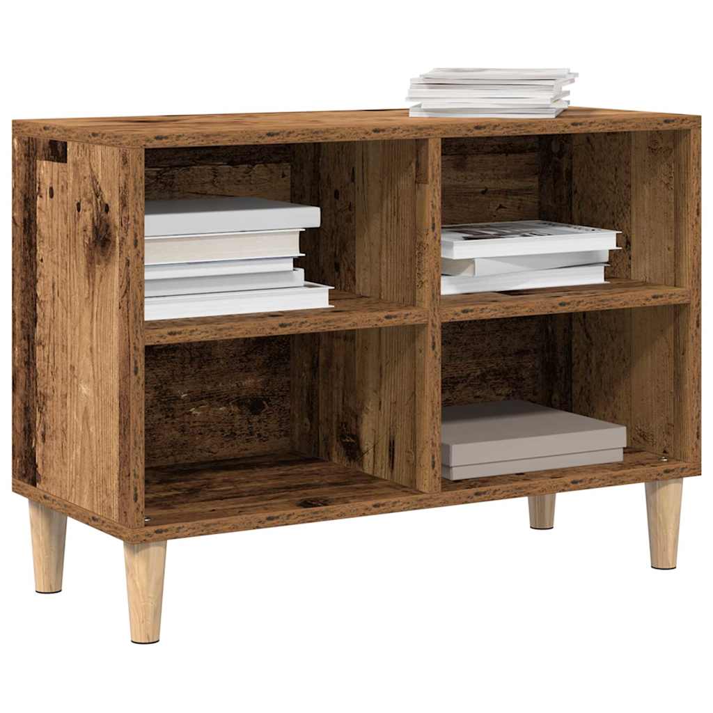 TV-skab 69,5 x 30 x 50 cm Gammelt træ Konstrueret træ