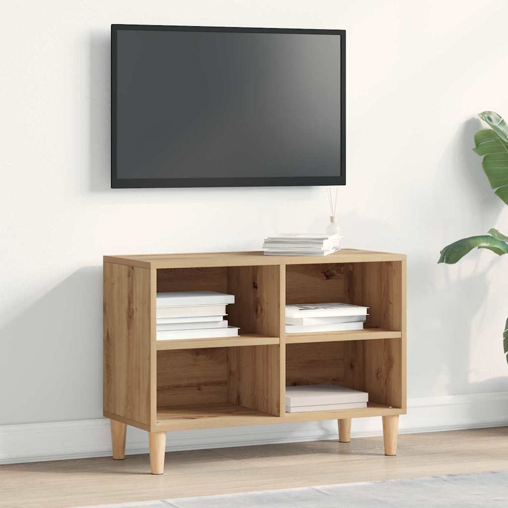 TV-skab 69,5 x 30 x 50 cm artisian oak Konstrueret træ