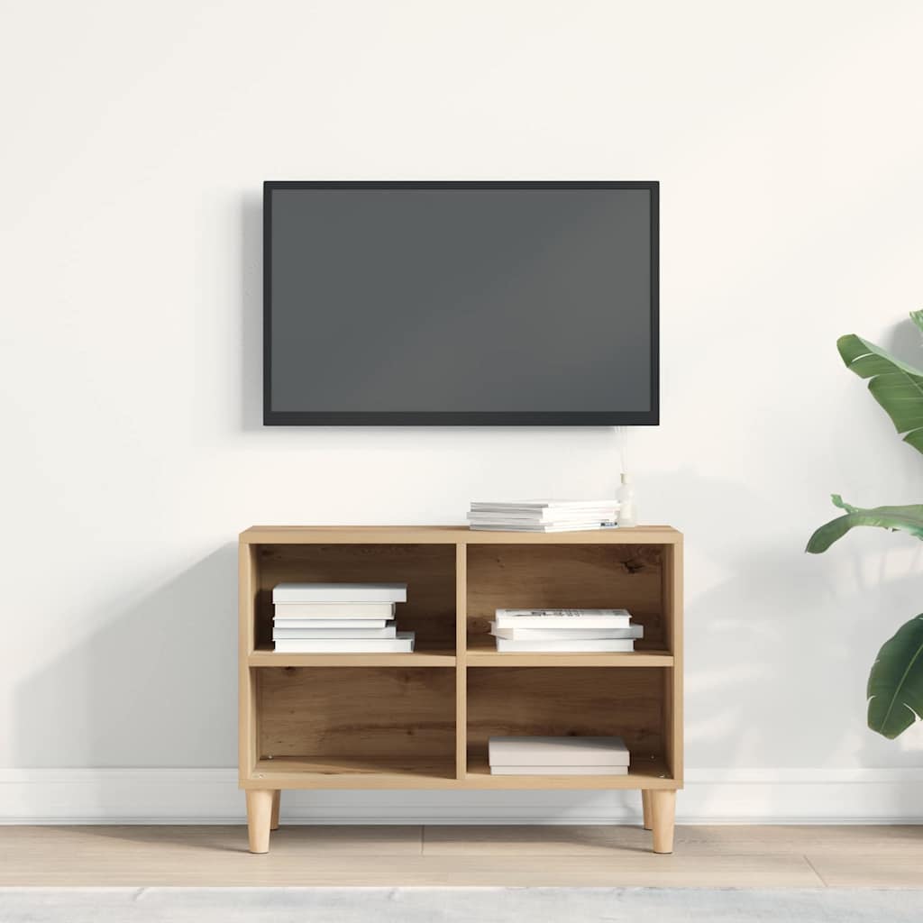 TV-skab 69,5 x 30 x 50 cm artisian oak Konstrueret træ