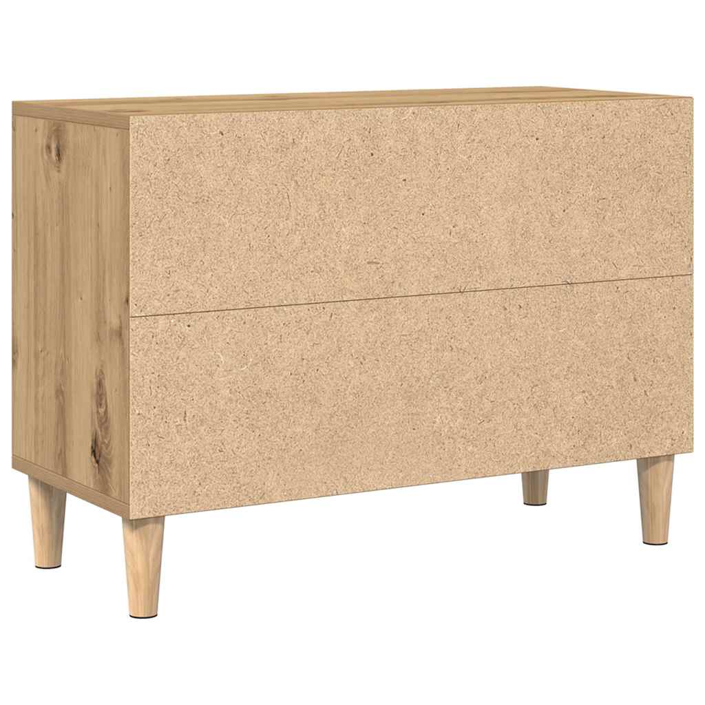 TV-skab 69,5 x 30 x 50 cm artisian oak Konstrueret træ